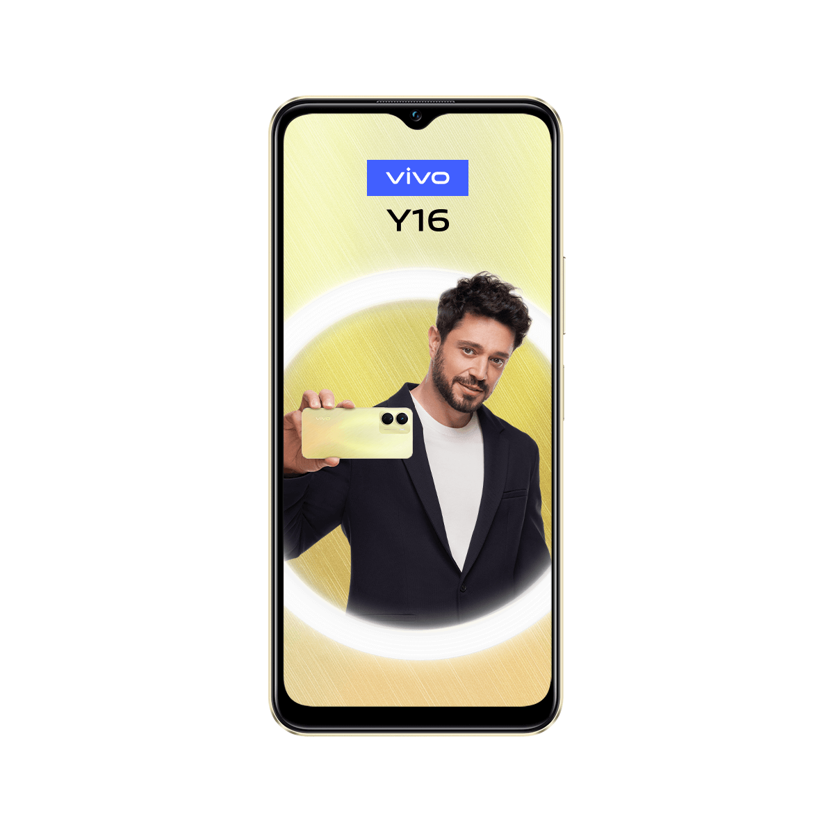 vivo Y16 4GB+64GB Işıltılı Altın_3