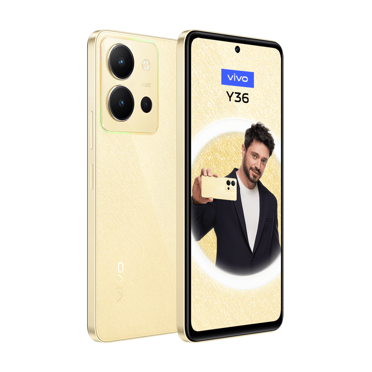vivo Y36 8GB+128GB Altın Sarısı_1
