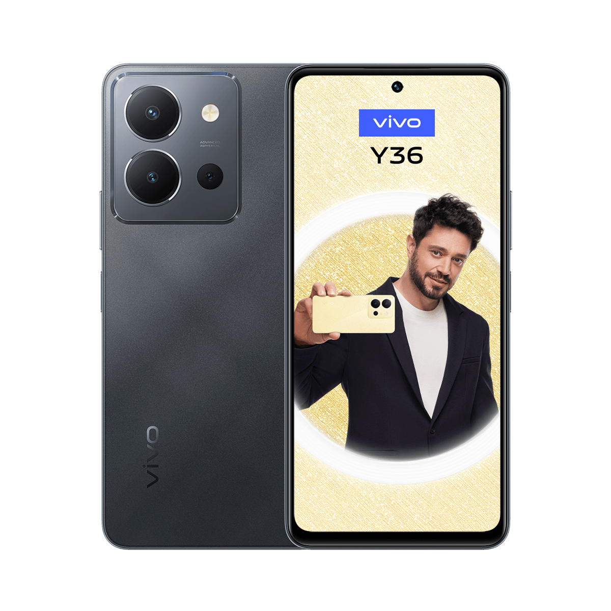 vivo Y36 8GB+256GB Meteor Siyahı_1